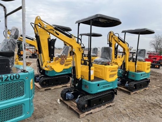 Unused Dig Master DM100 Mini Excavator