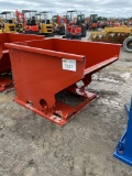 Unused 2 CY Self Dumping Hopper With Fork Pockets