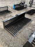 Unused Skid Loader Low Sided Skeleton Bucket, 72”