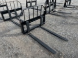 Unused 48” Tomahawk Skid Loader Forks