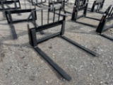 Unused 48” Tomahawk Skid Loader Forks