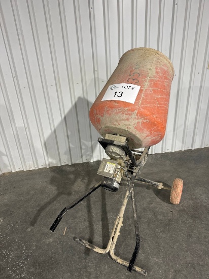Kushlan Portable Electric Concrete Mixer