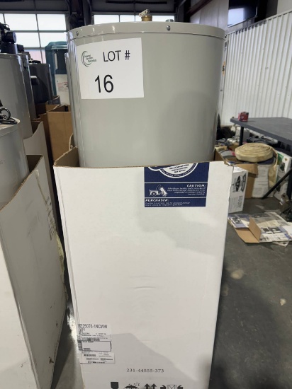 Unused 2014 Bradford White 30 Gallon Electric Water Heater
