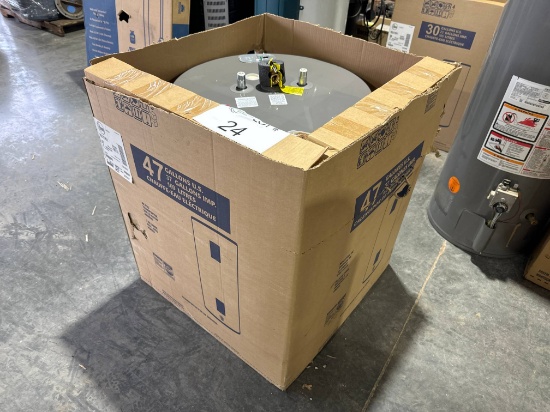 Unused Rheem Pro E47 47 Gallon Electric Water Heater