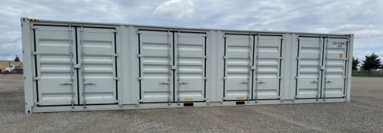 40' Four Side Door Shipping Container