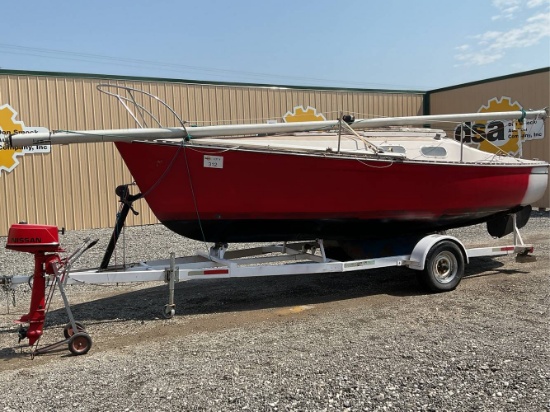 Chrysler 22’  Sailboat