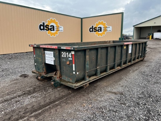 20 Yard Roll Off Open-Top Container