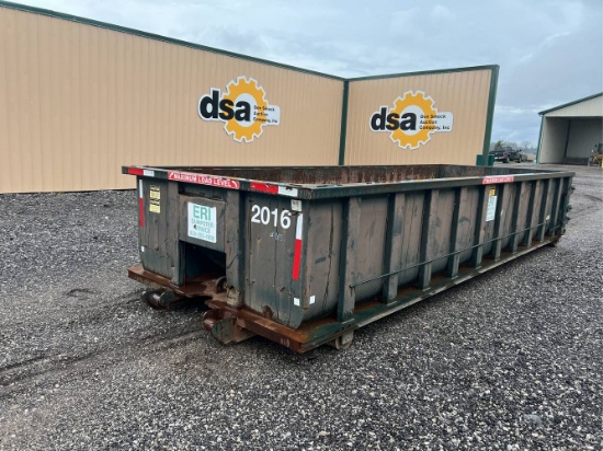 20 Yard Roll Off Open-Top Container