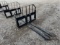 Unused 48” Tomahawk Skid Loader Pallet Forks