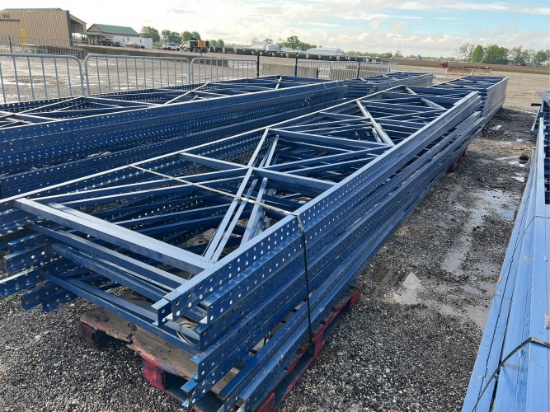 (10) 22’ x 48” Pallet Racking Legs