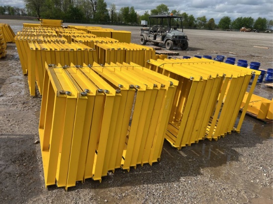 (30) 45” Roller Scaffolding Cart
