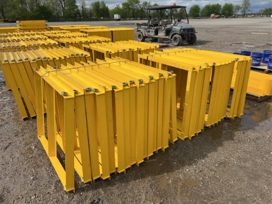 (30) 45” Roller Scaffolding Cart