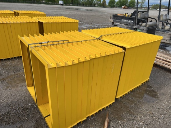 (30) 45” Roller Scaffolding Cart No Rollers
