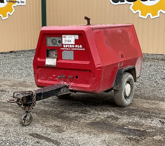 Ingersoll-Rand Spiro-Flo Portable Compressor