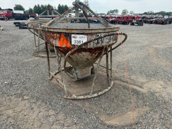 Gar-Bro Crane Concrete Bucket
