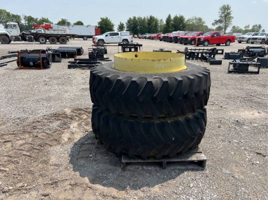 (2) Firestone 18.4-38 Tractor Duals