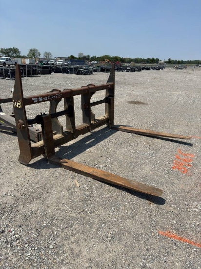 8’ JRB Quick Attach Loader Forks