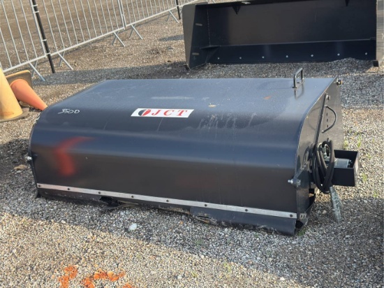 Unused 72” JCT Skid Loader Broom Box