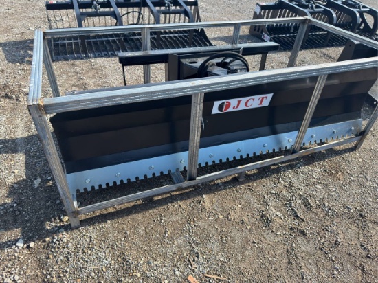 Unused 84” JCT Skid Loader Snow Plow