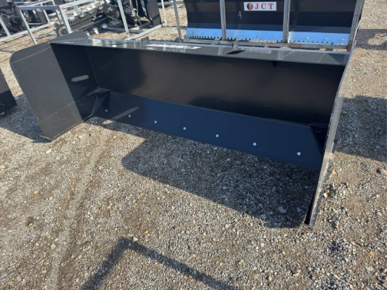 Unused 84” JCT Skid Loader Snow Box