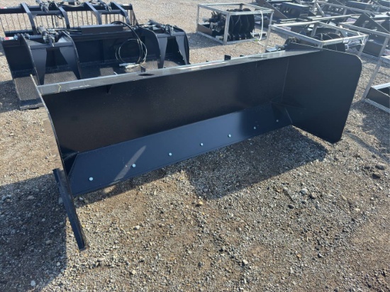 Unused 84” JCT Skid Loader Snow Box