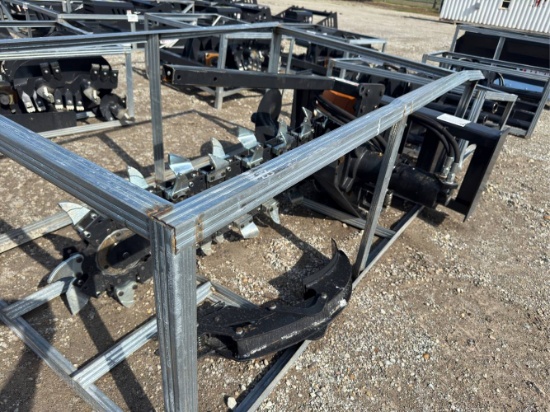Unused 64” JCT Skid Loader Trencher