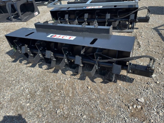 Unused 72” JCT Skid Loader Rototiller