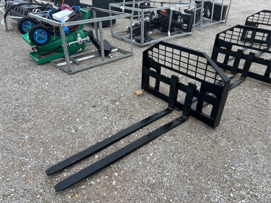 Unused, 60” Pallet Forks