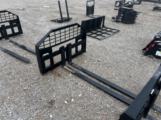 Unused 60” Pallet Forks