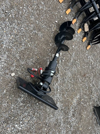 New Unused 2025 GIYI  Mini Skid Loader Post Hole Auger