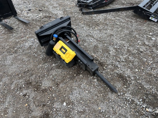 Unused 2025   GIYI   GY-P45  Mini Skid Loader Concrete Breaker