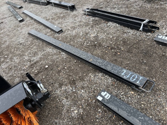 Unused 2025  GIYI   10’ Fork Extensions