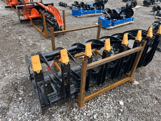New Unused 2025  GIYI   GY-CLG72C  Dual Cylinder Root Grapple Bucket