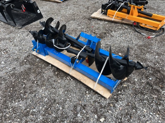 Unused 2025  Captok   Skid Loader Post Hole Auger Kit