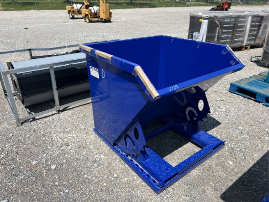 Unused Concrete Dumpster