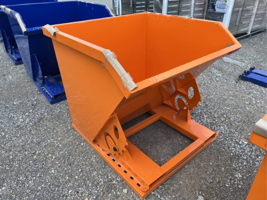 Unused Concrete Dumpster