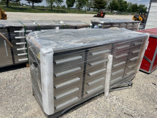 Unused Chery 8’ Stainless Workbench