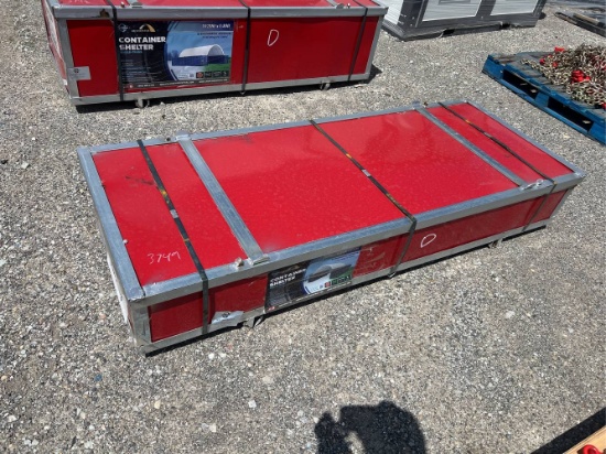 Unused Chery 20’ x 20’ Container Shelter