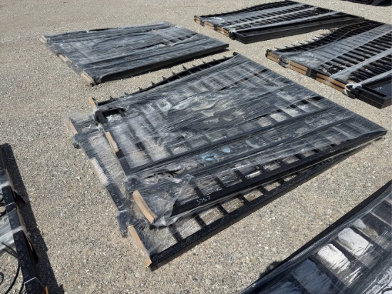 Unused 14' Metal Deer Gates