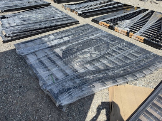 Unused 14' Metal Deer Gates