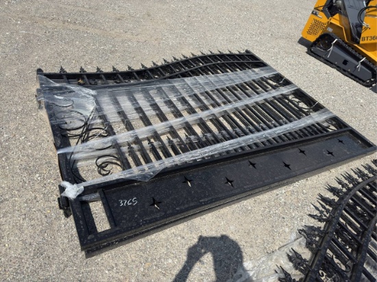 Unused 20' Metal Fence Gates