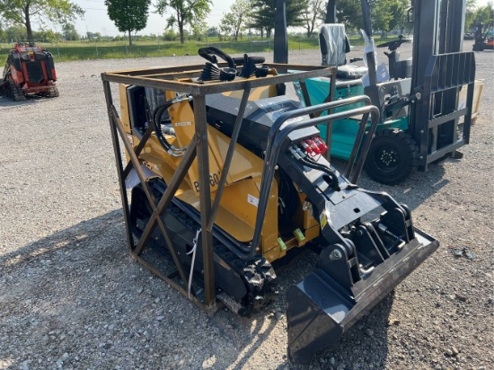 Unused BisonTek BT360 Ride On Skid Loader