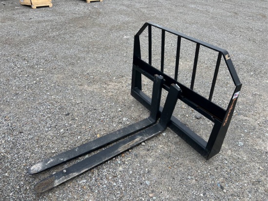 Unused 48” Tomahawk Skid Loader Pallet Forks