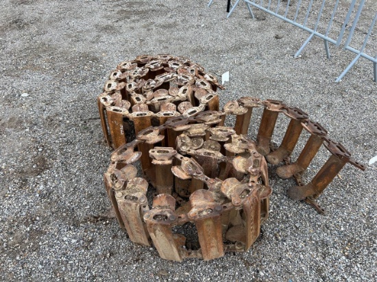Steel Skid Loader Tracks