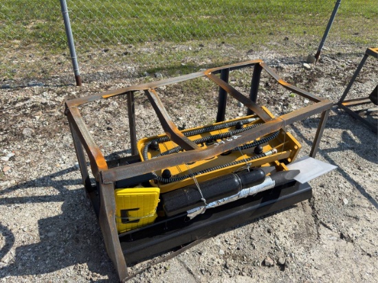 New Unused 2025 AGT 860 Skid Loader Hydraulic Hammer