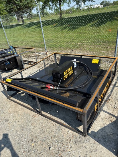 New Unused 2025  AGT  Skid Loader Brush Hog Mower