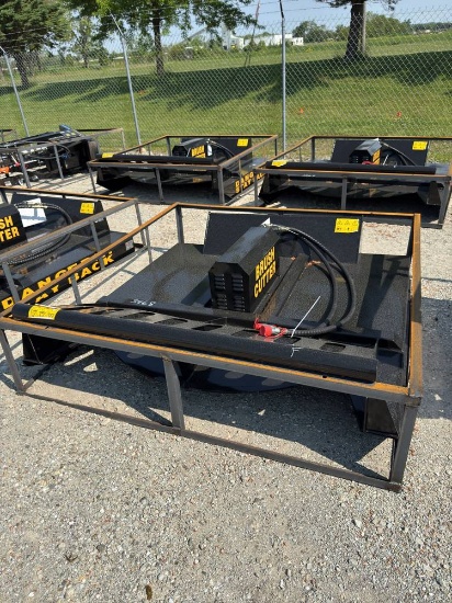 New Unused 2025  AGT   Skid Loader Brush Hog Mower