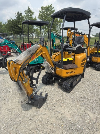 New Unused 2025 AGT  QK18R-C Mini Excavator