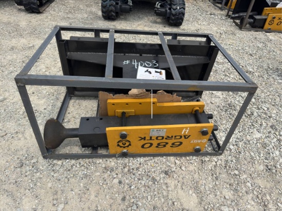 New Unused 2025 AGT 680 Hydraulic Hammer