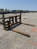 8’ JRB Quick Attach Loader Forks
